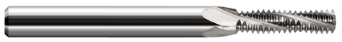 987166 3/8-24 - 0.3000" Cutter DIA x 1.1250" (1-1/8) LOC - 4 FL - Uncoated