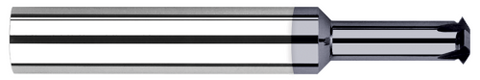 71055-C3  #5/16 - 0.2400" Cutter DIA x 0.5000" (1/2) Reach - 4 FL - AlTiN Coated