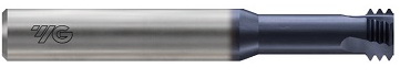 YG L12DD150 M2.2x0.45 THREAD MILLS CARBIDE METRIC MINIATURE TIALN COATED