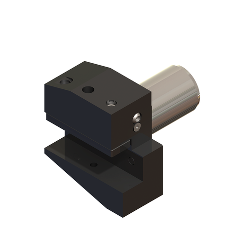 VDI40-OD10X-OHB4. Lyndex VDI40 Static OD1"SQR X-Axis 90Deg Overhead B4 ExtCoolant