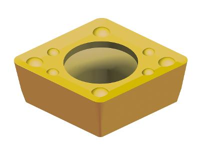 Korloy CPMT21.51-MMPC3700 Positive Turning Inserts