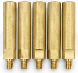 PN3005-B D-.625 L-2.000 Brass Accu-Pin Ejector Pin (5 Pack)