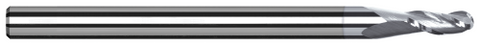 958224-C8 Harvey Tool .375BALL V-HELIX NF 1.5x LOC, 3FL, TiB2