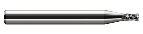 804593 Harvey Tool .093 D x .005 R CARB STUB EM, 2 FL