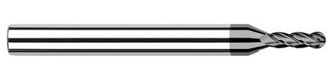 799616 Harvey Tool .250 DIA THIN CVD BALL EM, 3X LOC
