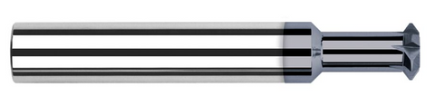 775108-C3 Harvey Tool 1/8D x 90DEG x .010 FLAT LR DASC, AlTiN