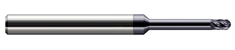 786062-C6 Harvey Tool .062 BALL HARD MILL 8x RCH 6FL, NANO