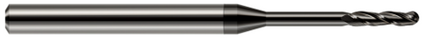 10235 Harvey Tool .035 BALL CARB LNG FL RCH EM, DIAMOND