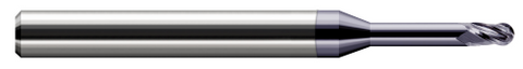 860625-C3 Harvey Tool .025 BALL CARB STB FL 6x RCH EM, AlTiN
