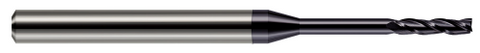 956416-C3 Harvey Tool .250 DIA LNG FL SQ EM, 10x RCH, AlTiN