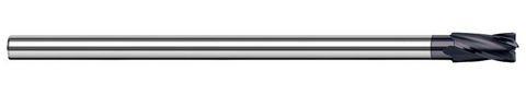 766324-C3 Harvey Tool 3/8D x 5/16 SHANKx .060R CRAD 4FL, AlTiN