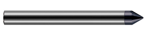 811608-C6 Harvey Tool 1/8 Dx40 DEG x .005 TIP HM ENGR 2FL NANO
