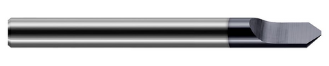 793055-C3 Harvey Tool 1/8 D x 60 DEG x .025 TIP ENGR, AlTiN