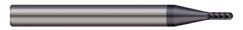843505-C6 Harvey Tool .118 BALL HARD MILL 3x LOC 6FL NANO