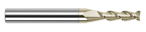 932062-C7 Harvey Tool .062 D x 45 HELIX, 5x LOC, 2FL ZrN