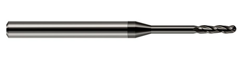 803362 Harvey Tool .062 D BALL EM, 10X RCH, LF 3FL AMOPRH