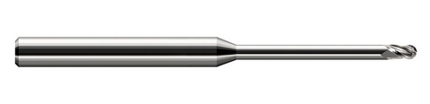 768108 Harvey Tool .125 BALL CARB STB FL 12x RCH EM 4 FL