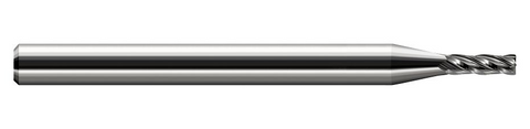 804340 Harvey Tool .375 D x .040 R CARB 3x LOC, 2 FL