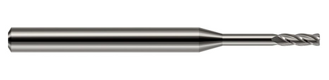 762093 Harvey Tool .093 D x .030R 8x LONG RCH CRAD, 4 FL