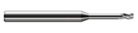 768508 Harvey Tool .125 D x .010 R STB FL 6x RCH EM