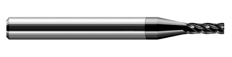 741461-C3 Harvey Tool 4.00 MM CARBIDE SQ EM, 2 FL, AlTiN