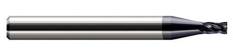 758693-C3 Harvey Tool .093D x .030 R STUB CARB EM, 3FL ALTIN