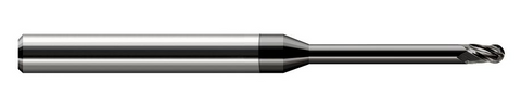 966116-C4 Harvey Tool .250 BALL CARB STB FL 10x RCH EM, DMD