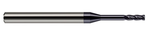 865720-C3 Harvey Tool .020Dx.005R 8x LONG RCH CRAD, 2FL, AlTiN