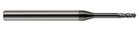 76820-C4 Harvey Tool .020 BALL 8x LONG RCH EM - 4FL, DIAMOND