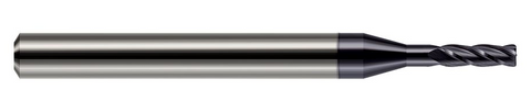 864120-C3 Harvey Tool .020Dx.005R 5x LONG RCH CRAD, 2FL, AlTiN
