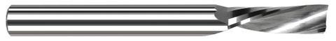 855912 Harvey Tool 3/16 D x 3/4 LOC SOFT PLAS EM DWNCUT 1FL