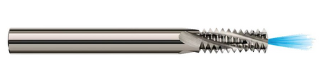 819628 Harvey Tool M5x.80 COOLANT MULTIPLE THD MILL
