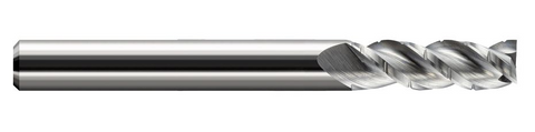 769093 Harvey Tool .093 D SQ V-HELIX NF CB, 3x LOC, 3 FL