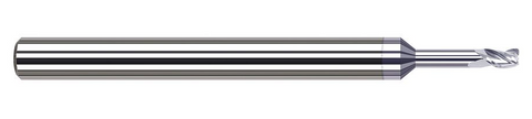 814208-C8 Harvey Tool .125 D  SQ V-HELIX NF, 6x RCH, 3FL, TIB2