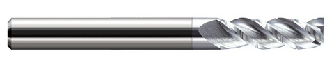 769078-C8 Harvey Tool .078D SQ V-HELIX NF CB, 3x LOC, 3FL TiB2