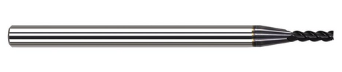 816816-C3 Harvey Tool .250Dx.060R VHELIX MA 3x LOC, 4FL, AlTiN