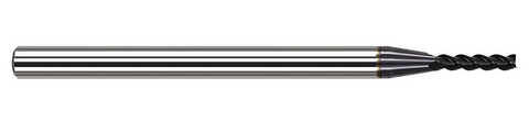 814893-C3 Harvey Tool .093 D SQ V-HELIX MA, 4x LOC, 3FL AlTiN