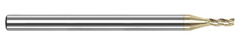 942316-C7 Harvey Tool .250 D SQ V-HELIX NF, 3x LOC, 3 FL, ZrN