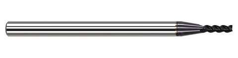 790731-C6 Harvey Tool .031 D SQ V-HELIX EX, 4x LOC, 4 FL, NANO