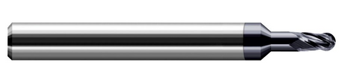 755462-C3 Harvey Tool .062 D BALL VHELIX MA, 3x RCH, 4FL ALTIN