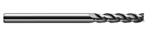 736808 Harvey Tool .125 D PLAS FINISH HI HLX, 3x LOC, 3 FL