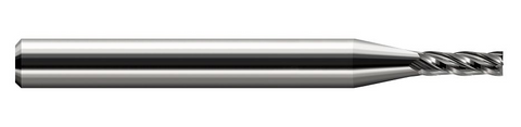 741411 Harvey Tool 0.50 MM CARBIDE SQ EM, 2 FL