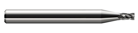 740864 Harvey Tool 5.00 MM CARB STUB EM, 2 FL