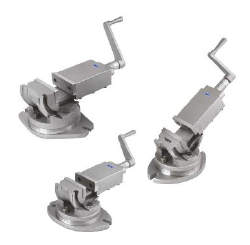 Accutek 5" Precision Tilting Vise w/Swivel Base