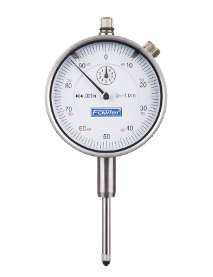 52-520-110-1. Certified Dial Indicator, 1" Range, Black Dial, 0.001" Range