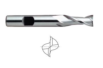 01505PF 3/16 x 3/8 x 7/16 x 2-5/16 2 FLUTE REGULAR LENGTH TIALN FUTURA COATED ASP-30 End Mill