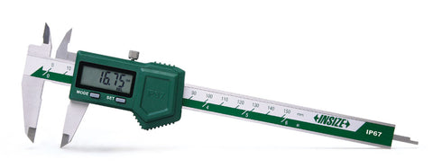 Insize 1118-300B ELECTRONIC WATERPROOF CALIPER, 0-12"/0-300mm