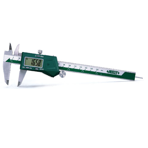 Insize 1119-150 ELECTRONIC CALIPER WITH ROUND DEPTH BAR, 0-6"/0-150mm