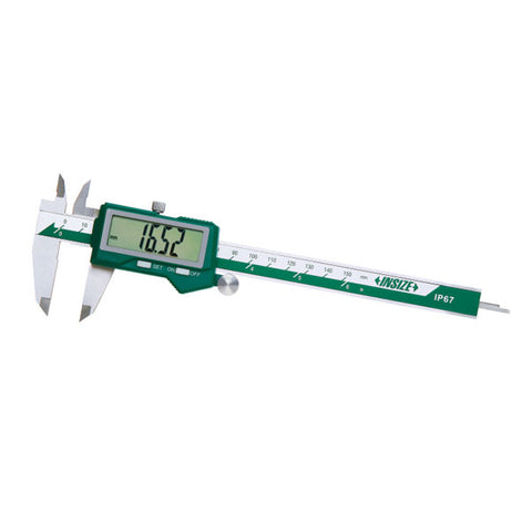 Insize 1126-200 WATERPROOF DIGITAL CALIPERS, 0-200mm/0-8", 0.01mm/0.0005"