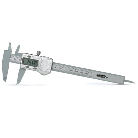 Insize 1139-150 ELECTRONIC PLASTIC CALIPER,  0-6"/0-150mm